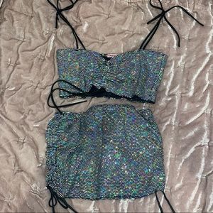 Pretty in punq limited edition NYE drop. Punq! At The Disco Scrunch Set